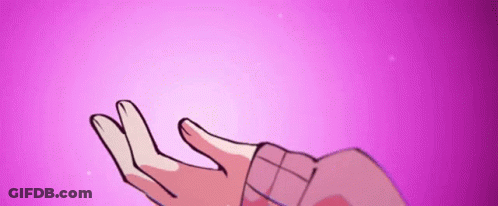 Person's Hands Reaching Out GIF