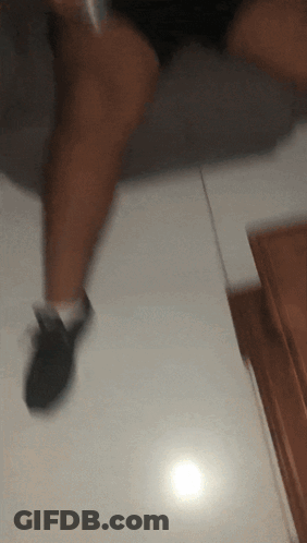 Person's Legs Walking GIF