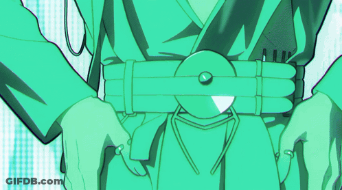 Person's Torso With Hands GIF