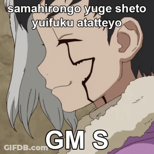 Person Samahirongo Yuge Sheto Yuifuku Atatteyo Gms GIF