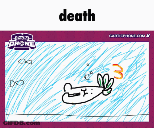 Person Saying Death GIF