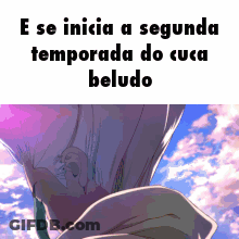 Person Saying E Se Inicia A Segunda Temporada Do Cuca Beludo GIF