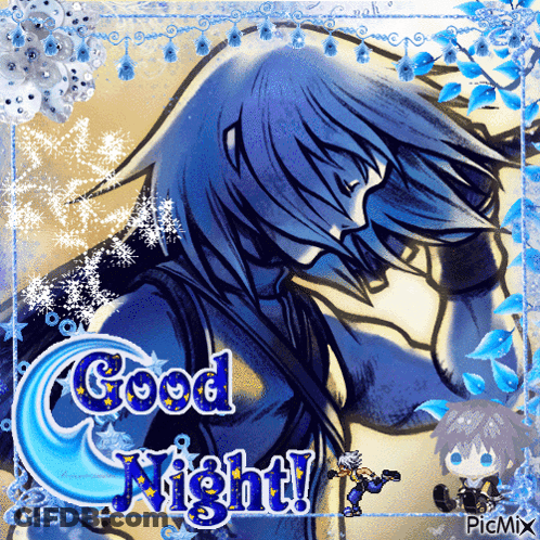 Person Saying Good Night GIF