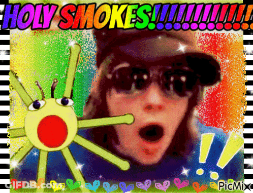 Person Saying Holy Smokes GIF