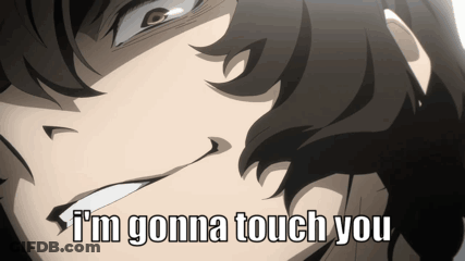 Person Saying I'm Gonna Touch You GIF