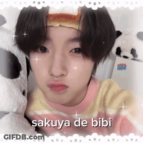 Person Saying Sakuya De Bibi GIF