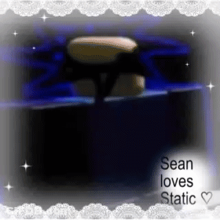 Person Saying Sean Loves Static GIF