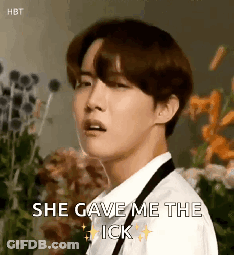 Person Saying She Gave Me The Ick GIF