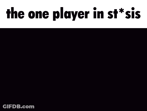 Person Saying The One Player In St * Sis GIF