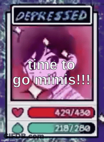 Person Saying Time To Go Mimis GIF