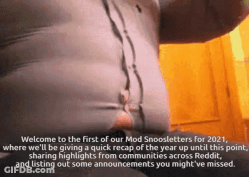 Person Saying Welcome To First Mod Snoopletters 2021 GIF