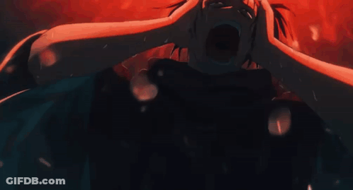Person Screaming In Darkness GIF