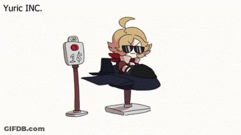 Person Sitting On Jet Next To 1 Dollar Sign GIF