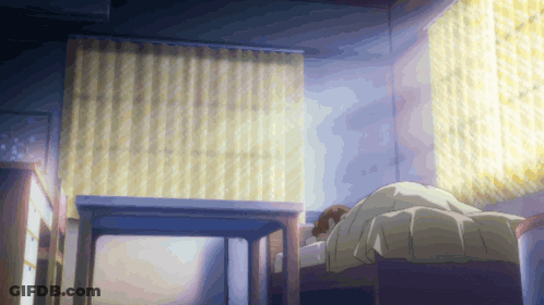 Person Sleeping In Bed GIF