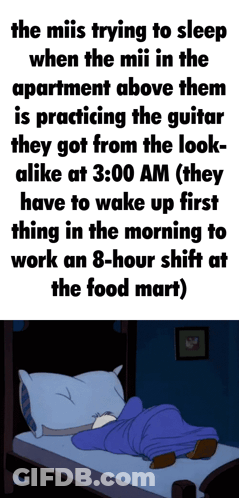Person Sleeping In Bed With Purple Blanket GIF