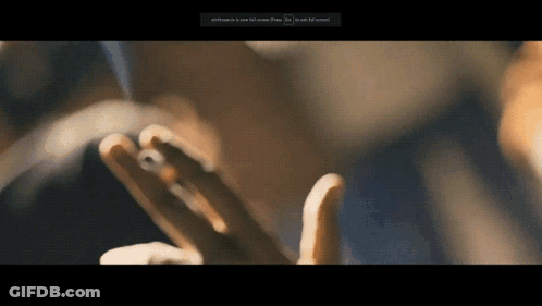 Person Smoking Cigarette With Green Arrow Bottom Right GIF