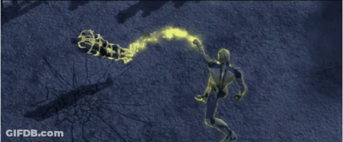 Person Standing In Dark Room With Smoke Coming Out Of Mouth GIF