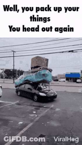 Person Standing In Doorway Trying To Hurry GIF