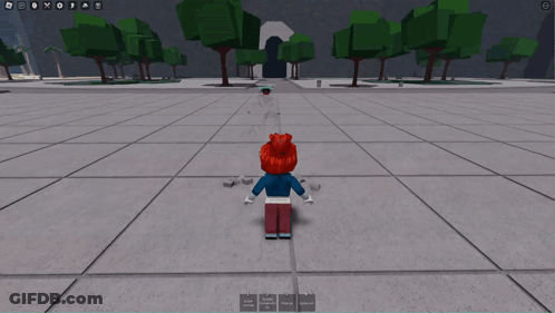 Person Standing In Front Of Block Wall GIF