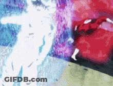 Person Standing In Front Of Red Car GIF