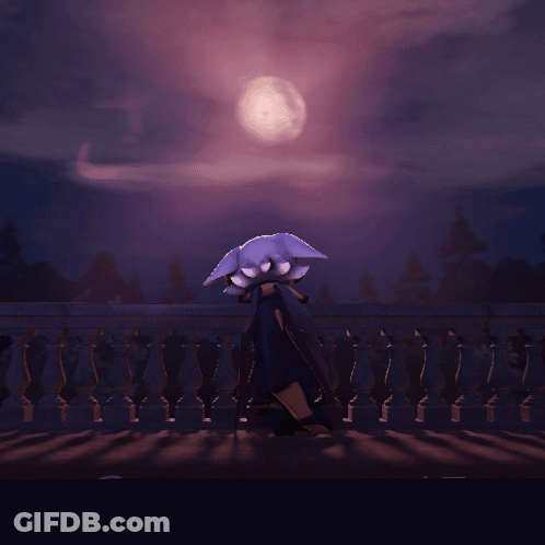 Person Standing On Balcony GIF