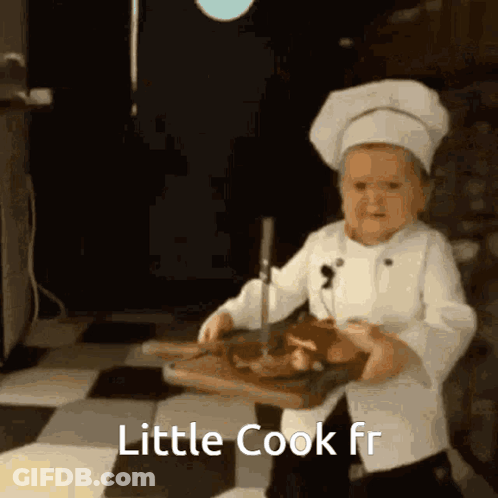 Person Stirring Pot Of Food With Wooden Spoon GIF