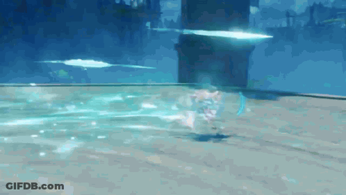 Person Swimming In Pool GIF