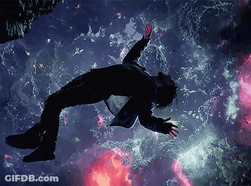 Person Swimming In Pool With Mos.oobib GIF