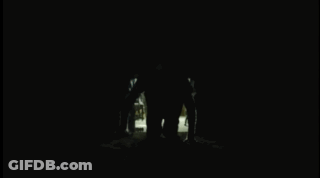 Person Swimming In The Dark GIF