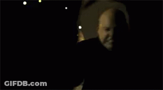 Person Taking Selfie In Darkness GIF