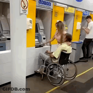 Person Throwing Popcorn Bucket 4Gifs.com GIF