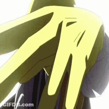 Person Torso Yellow Letter R GIF