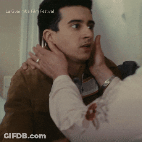 Person Touching Face At La Guarimba Film Festival GIF