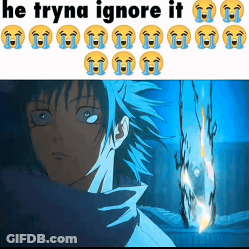 Person Tryna Ignore It GIF