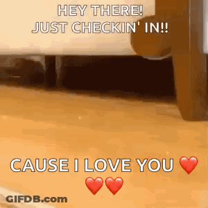 Person Under Bed Hey There Just Checkin In GIF