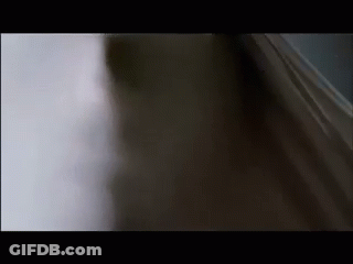 Person Walking Down Stairs GIF