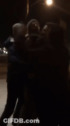 Person Walking In The Dark Saying Crrr GIF