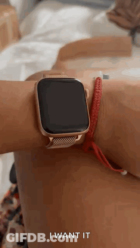 Person Wearing Apple Watch GIF