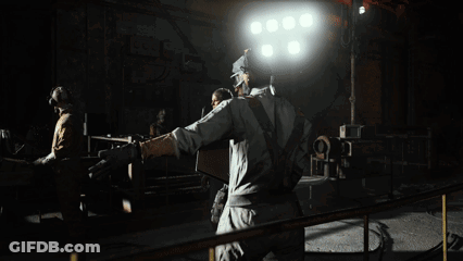 Person Wearing Army T-Shirt GIF
