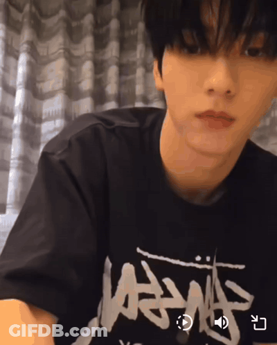 Person Wearing Black Vans T-Shirt GIF