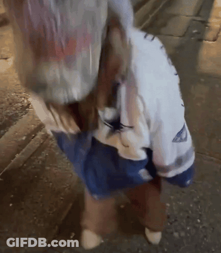 Person Wearing Eagles Shirt GIF