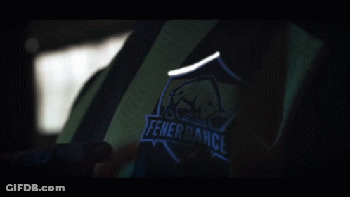 Person Wearing Fenerbahce Shirt GIF