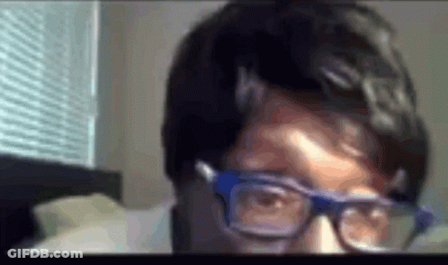 Person Wearing Glasses And Headphones GIF