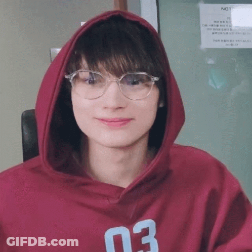 Person Wearing Glasses And Hoodie GIF
