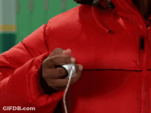 Person Wearing Glasses Making Face GIF