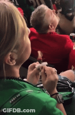 Person Wearing Green Shirt GIF