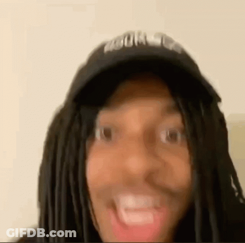 Person Wearing Hat And Wig GIF