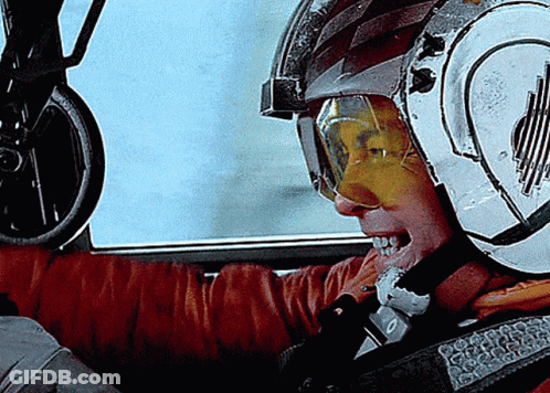 Person Wearing Helmet And Goggles With Letter O GIF