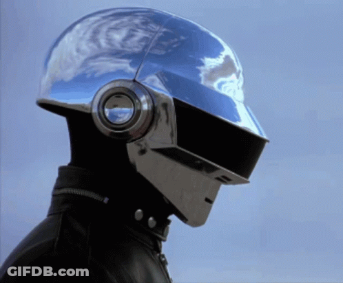 Person Wearing Helmet Blue Sky GIF