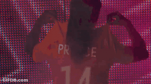 Person Wearing Jersey Number 14 GIF